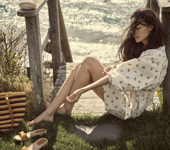 HMD -- OPAL DRESS -- YELLOW FLORAL MEADOW