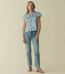 HMD -- OPALINE TOP -- SKY MAY BELL FLORAL