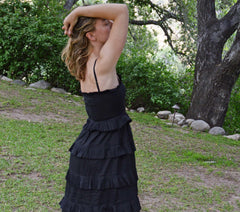 HMD -- OPERETTA DRESS -- BLACK
