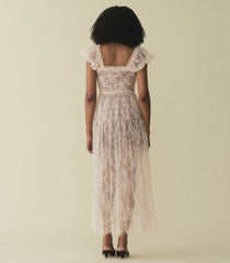 HMD -- PAMELINA DRESS -- PETUNIA PINK LACE