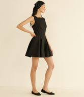 RIVIETTE DRESS -- BLACK