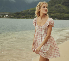 HMD -- SARRIA DRESS -- RED ATTICUS PLAID