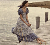 HMD -- SIMONETTA DRESS -- JESSAMINE CALICO PATCHWORK