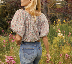 HMD -- LOTUS TOP -- BRIARWOOD FLORAL