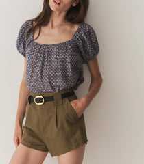HMD -- TONYA TOP -- DAHLIA IKAT