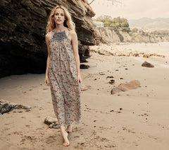 HMD -- THOREAU DRESS -- CREAM LADY BIRD FLORAL