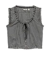 HMD -- TRAVELER TOP -- LA MADDALENA GINGHAM