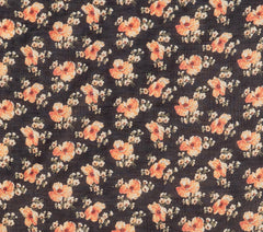 HMD -- ROSEBAY TOP -- BLACK POPPY PRINT