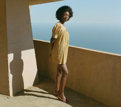 HMD -- NAVAN DRESS -- WHEAT