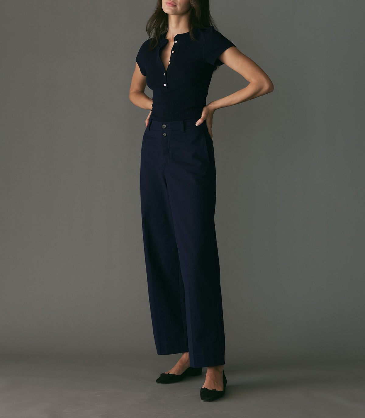 HMD -- SOLENE PANT -- NAVY