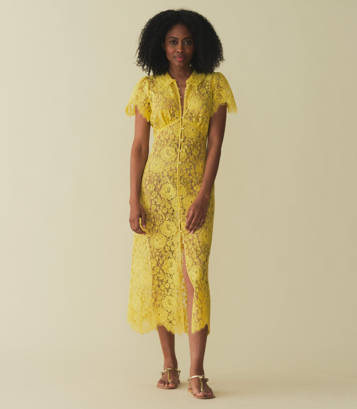 HMD -- SOHANA DRESS -- DAFFODIL YELLOW