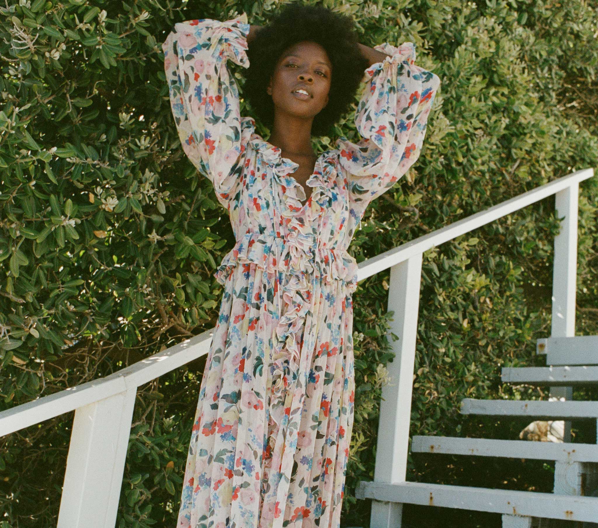 HMD -- MARLENE DRESS -- FLEUR DU MATIN