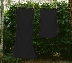 HMD -- MINI SKIRT SLIP -- BLACK