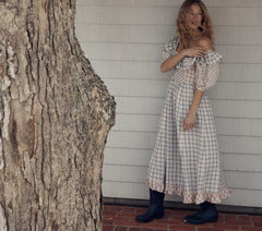 HMD -- ALMADA DRESS -- ATTICUS PRINT MIX