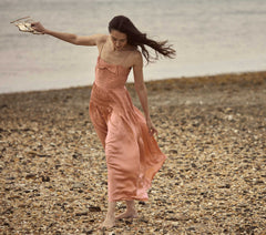 HMD -- AMBROSIA DRESS -- PAPAYA