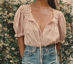 HMD -- ANNETH TOP -- SUNDRIED ROSE