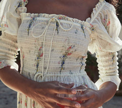 HMD -- BIJOU DRESS -- PAINTED BOUQUET