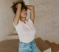 HMD -- BRIE TEE -- DEGAS PINK