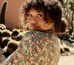 HMD -- CATSKILL DRESS -- GREEN VALLEY FLORAL