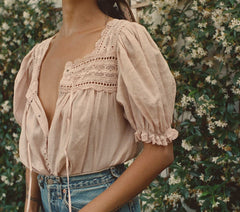 HMD -- ANNETH TOP -- SUNDRIED ROSE