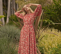 HMD -- EDESSA DRESS -- JARDIN MARJORELLE