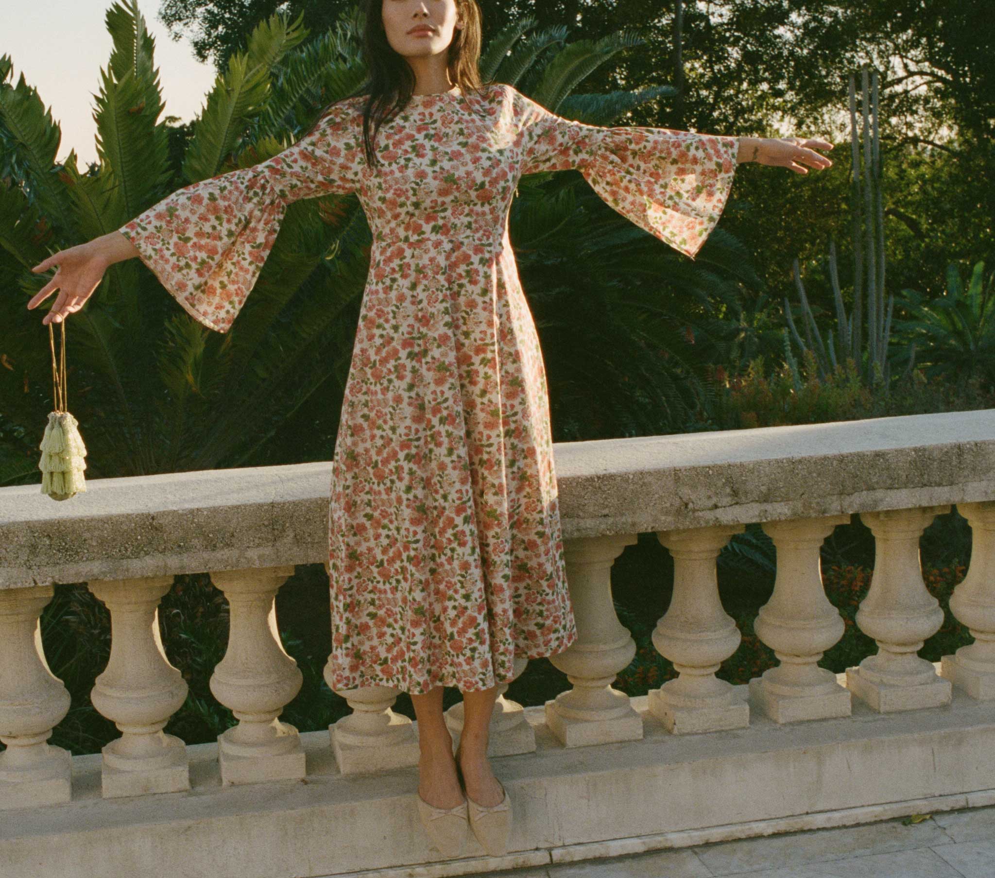 HMD -- NOISETTE DRESS -- LYDDEN GARDEN