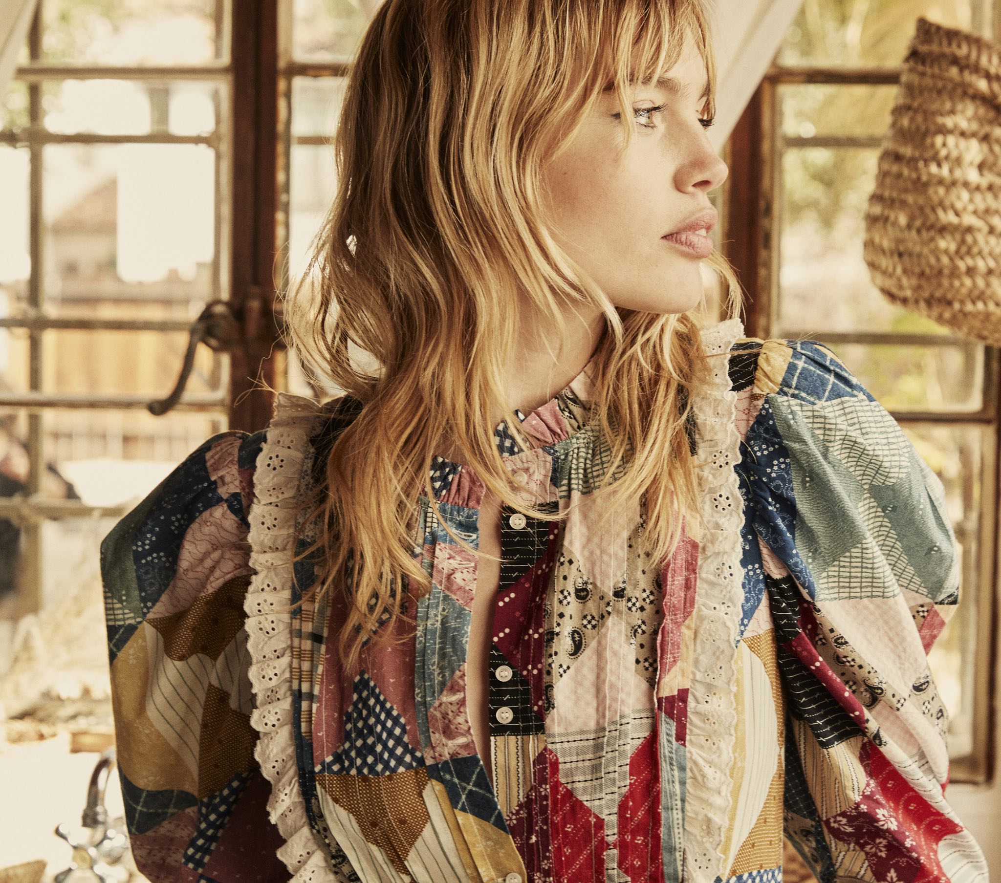 HMD -- DARBY DRESS -- PATCHWORK PRINT