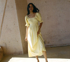 HMD -- ECLIPSE DRESS -- WILD HONEYSUCKLE