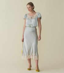 HMD -- ELOWEN SKIRT -- DUSTY BLUE
