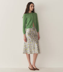 HMD -- ELOWENA SKIRT -- IVORY STRAWBERRY MOON FLORAL