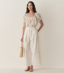 HMD -- FREDERICA TOP -- PAINTED BOUQUET