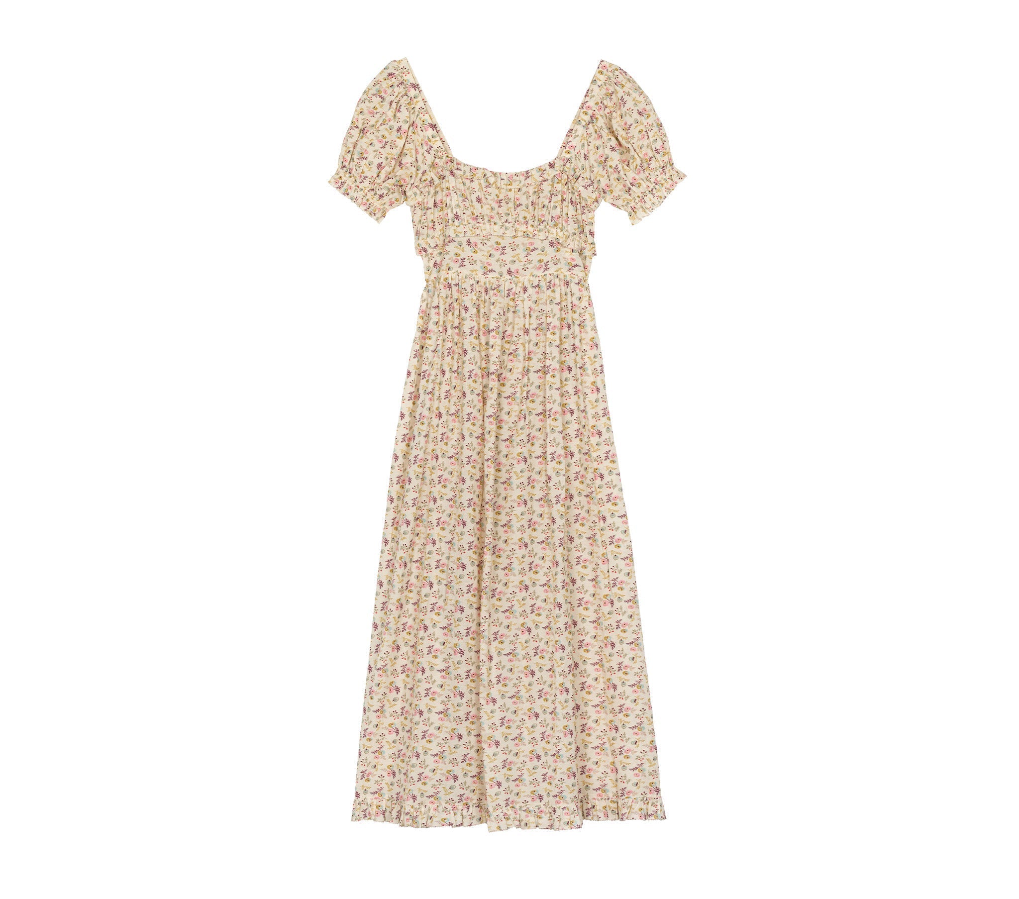 HMD -- GIA DRESS -- FEATHERED FLORAL