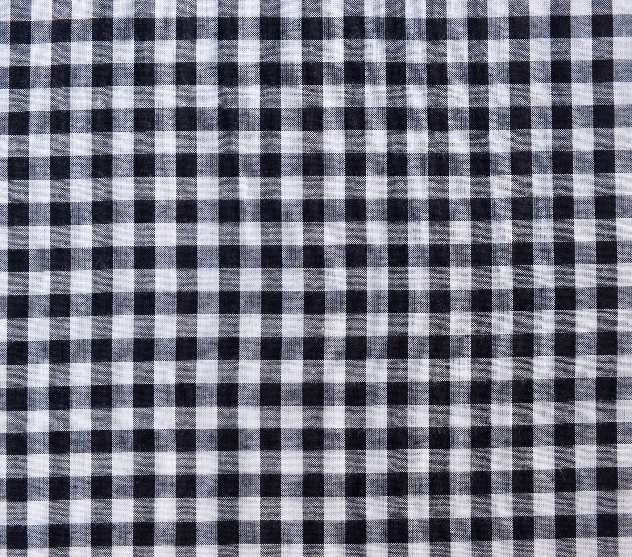HMD -- SEYCHELLE TOP -- INK GINGHAM