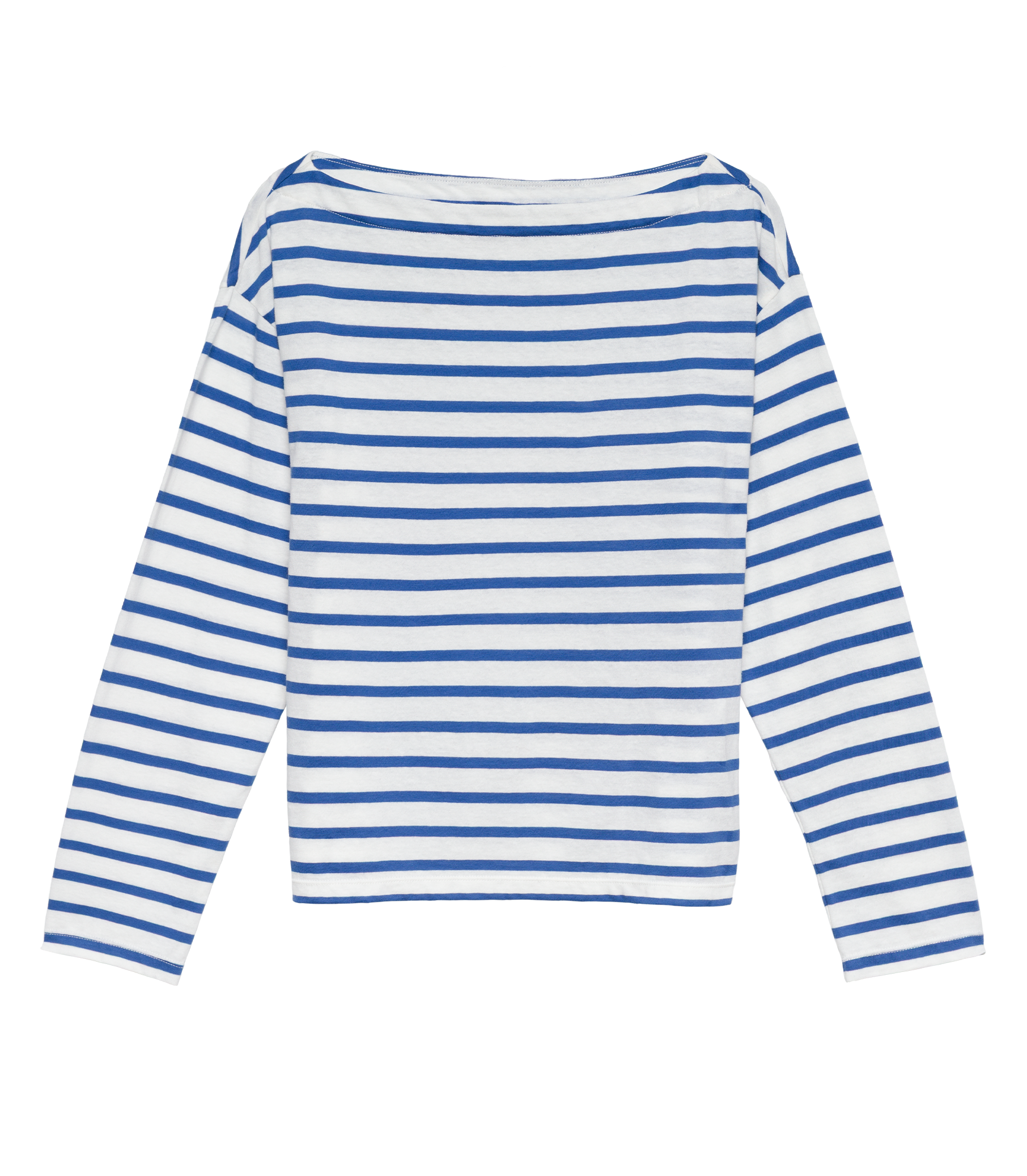 HMD -- IRENE TEE -- BLEU BRETON STRIPE