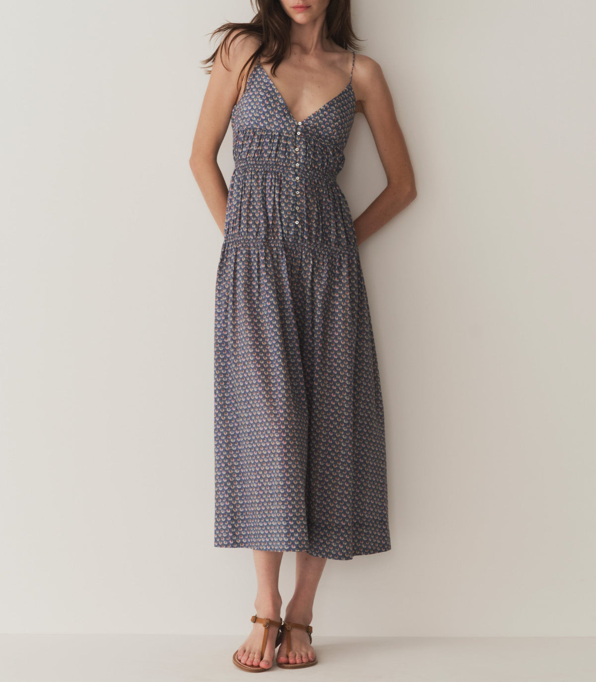 HMD -- IRINA DRESS -- DAHLIA IKAT