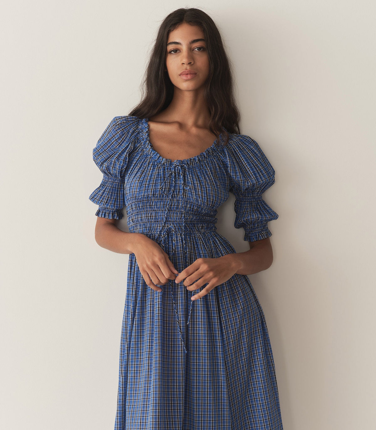 HMD -- ISCHIA DRESS -- CASSIS CHECK
