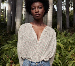 HMD -- THE JANE BLOUSE -- BERRY BISOU FLORAL
