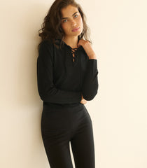 HMD -- LULA CAPRI PANT -- BLACK