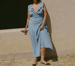 HMD -- LULANI DRESS -- LAPIS BLUEBELL BALLAD