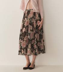 HMD -- MEADOW SKIRT -- ROSE GARDEN FLORAL