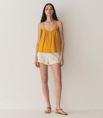 HMD -- NALINA LINEN TOP -- SUNFLOWER