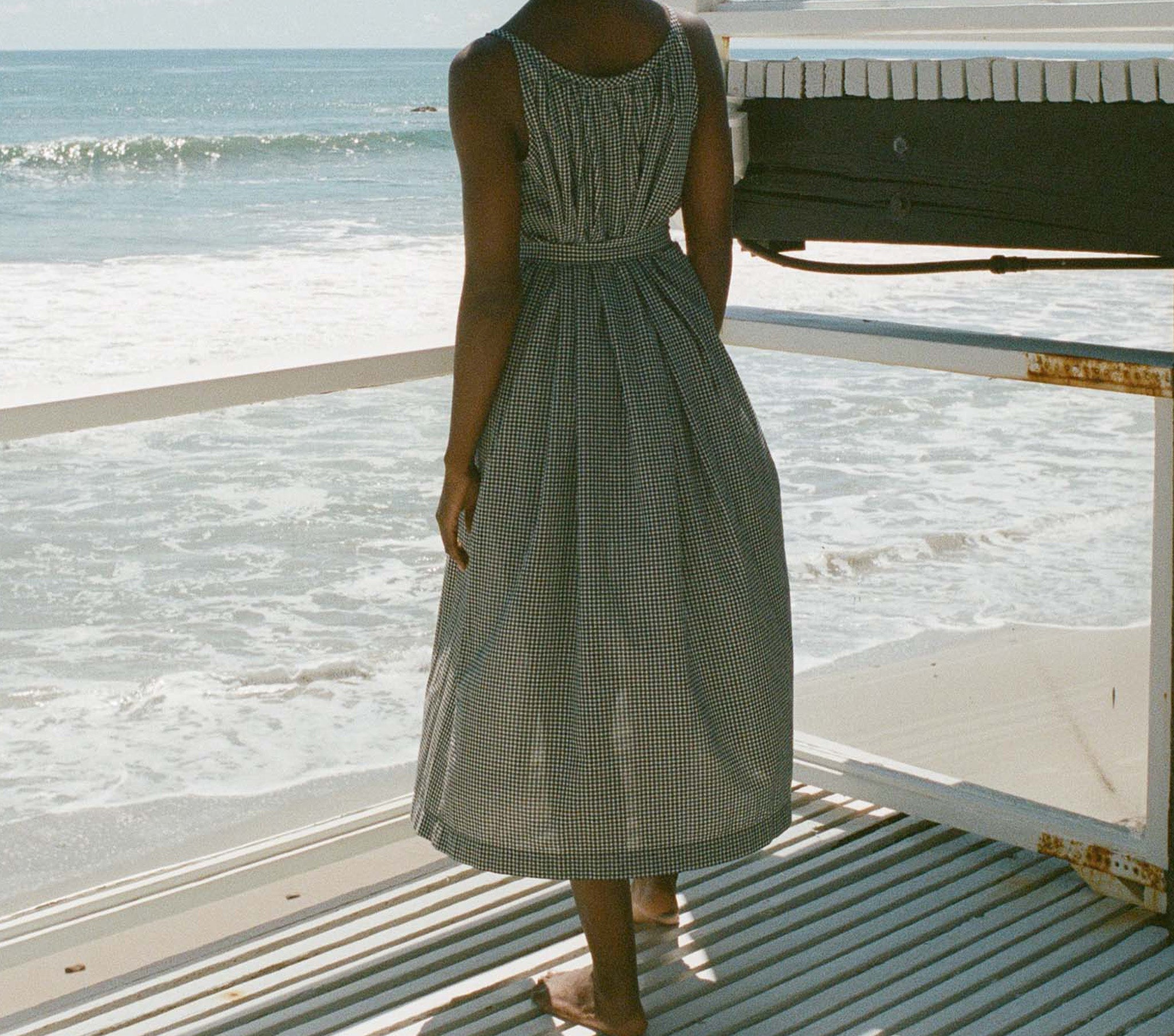 HMD -- NEVITA DRESS -- LA MADDALENA GINGHAM