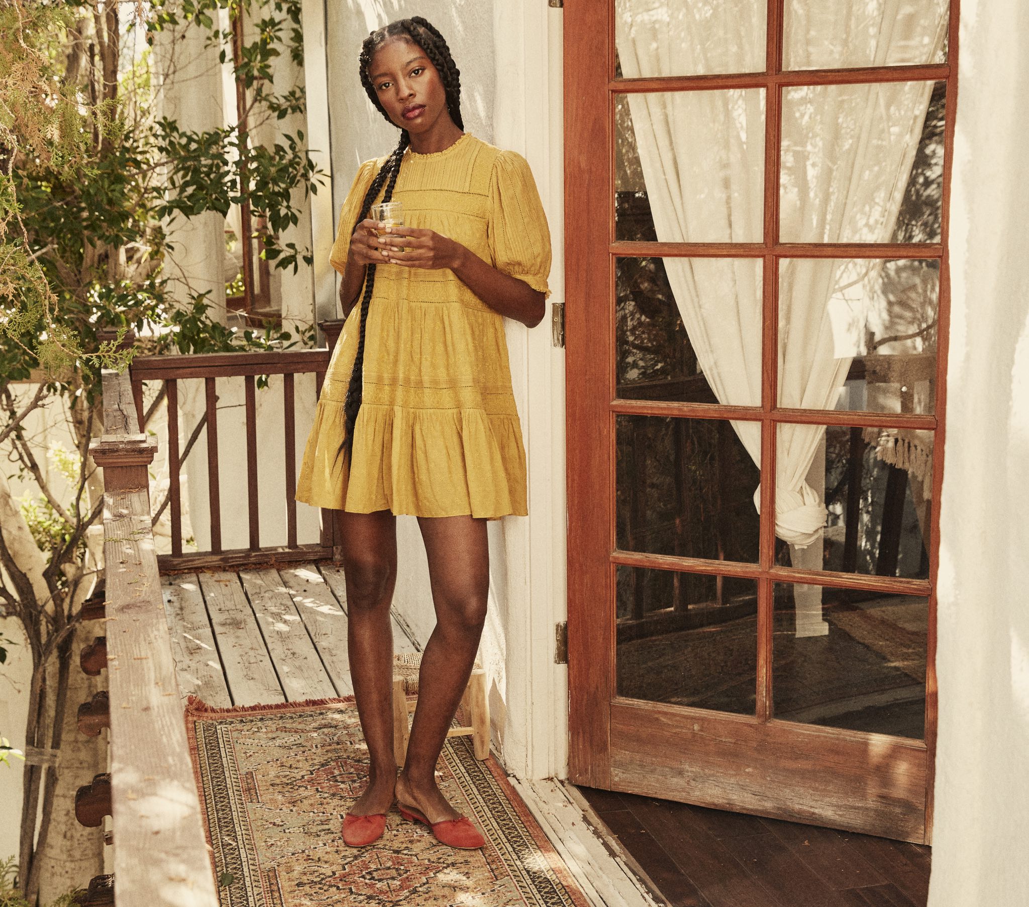 HMD -- NERINE DRESS -- WHEAT