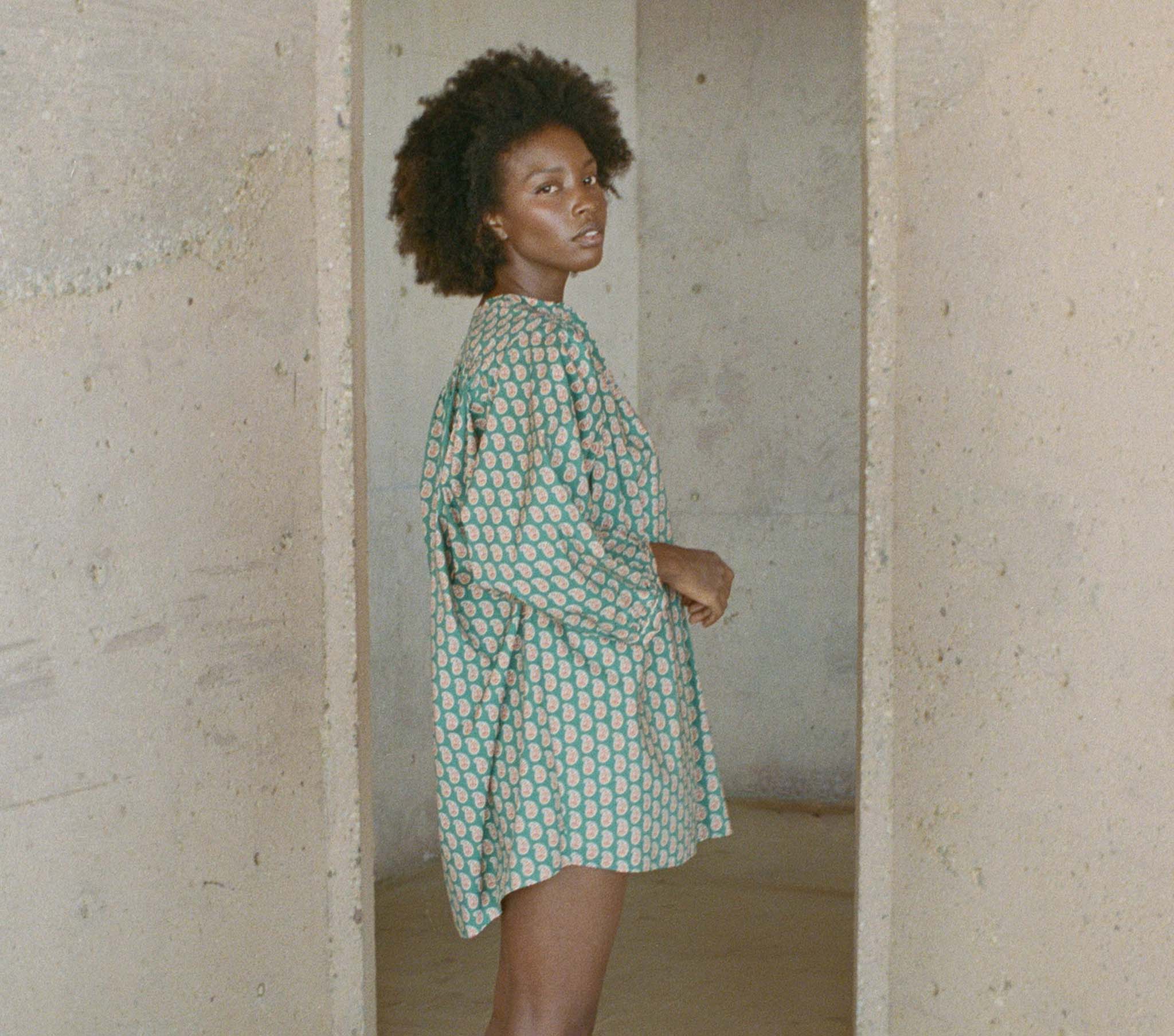 HMD -- OPAL DRESS -- SUNRISE PAISLEY