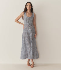 HMD -- OTTESSA DRESS -- CORNFLOWER HILLSIDE BLOOM
