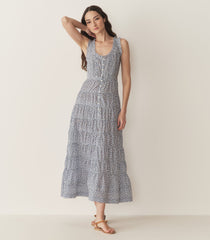 HMD -- OTTESSA DRESS -- CORNFLOWER HILLSIDE BLOOM
