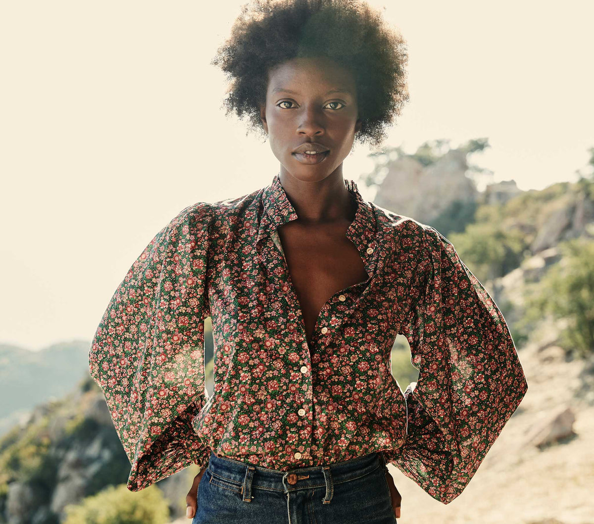 HMD -- PRIMA TOP -- AMELIE FLORAL