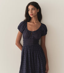 HMD -- QUINN DRESS -- ADRIATIC EYELET