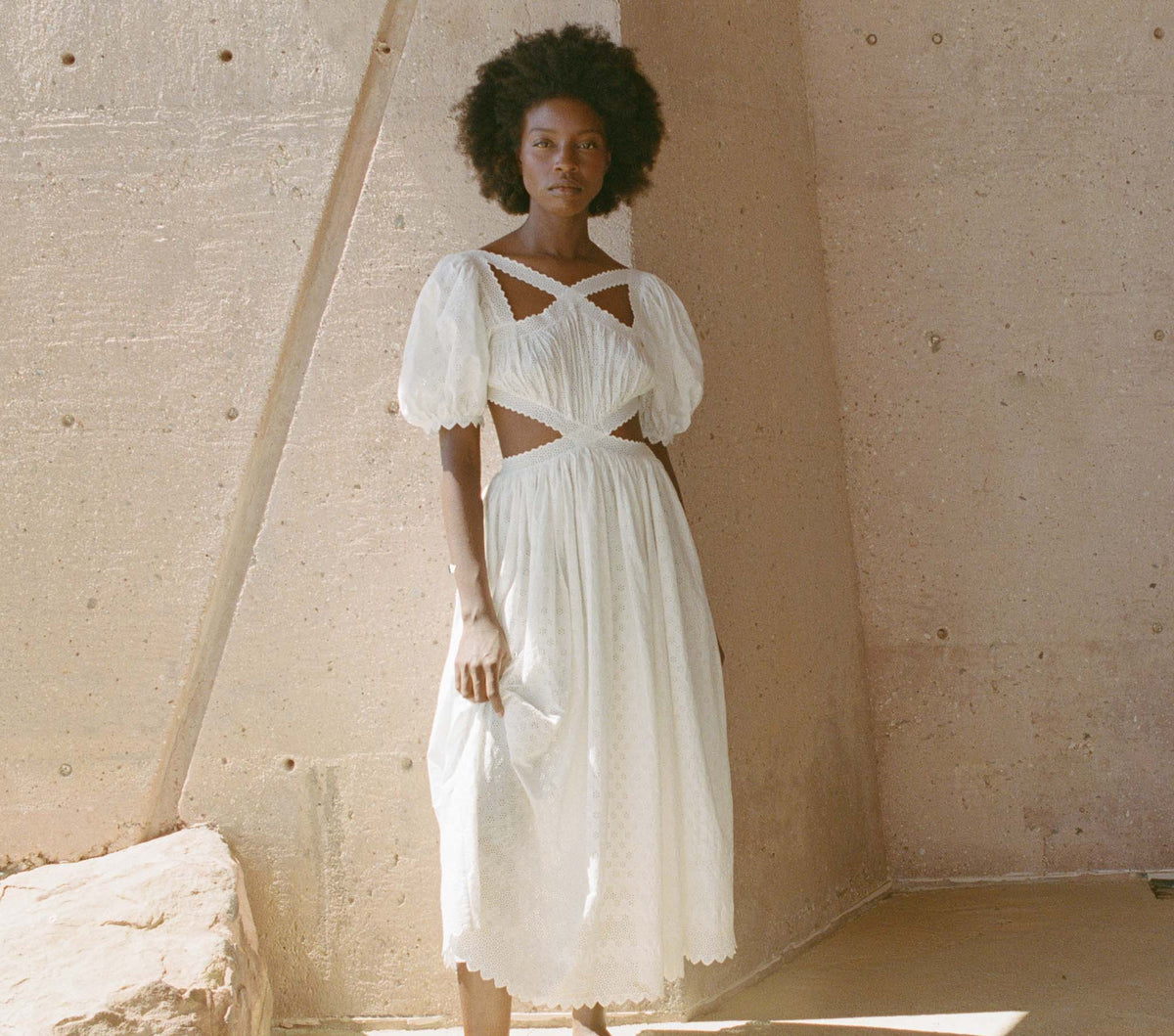 HMD -- RAVENNA DRESS -- SALT