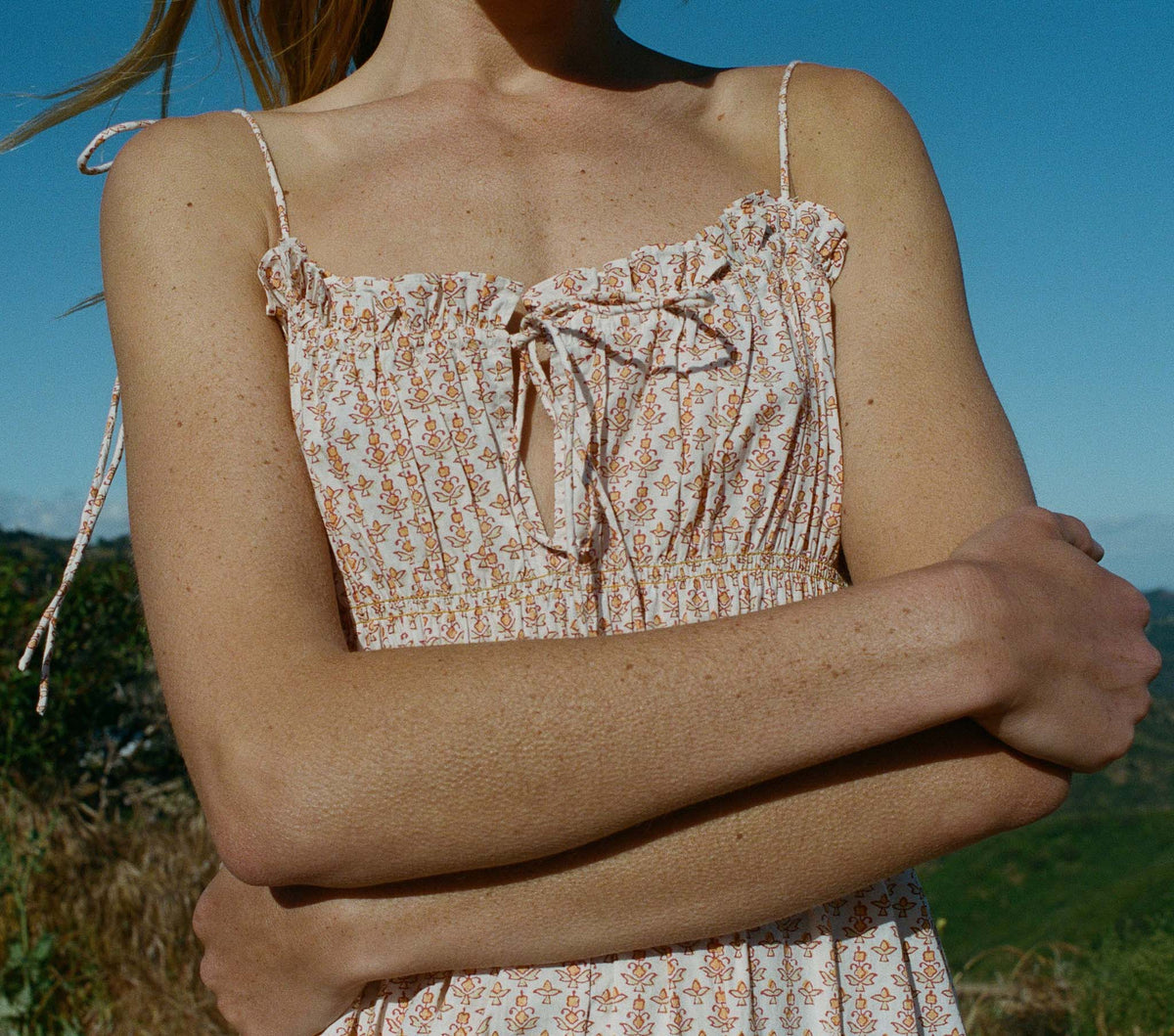 HMD -- RHODA DRESS -- MARIGOLD MEADOWS